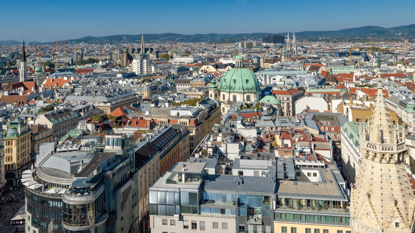 Wien Innenstadt Dachblick – Immobilienmarkt Österreich